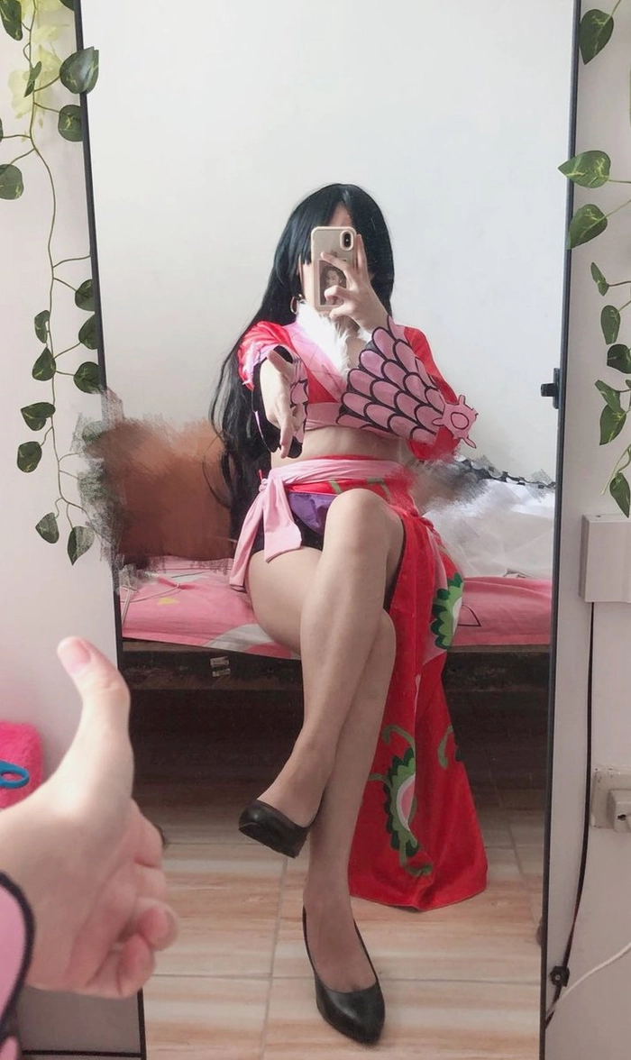 boa hancock cosplay dâm