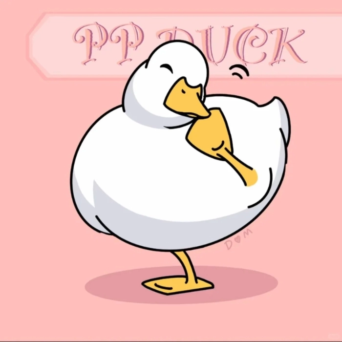 meme con vịt chu mỏ cute