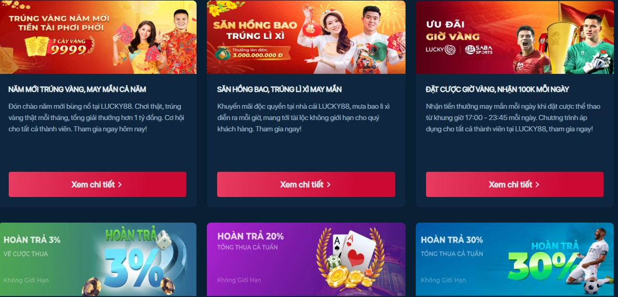 Ưu đãi nạp tiền LUCK8 hấp dẫn dành cho người chơi mới.