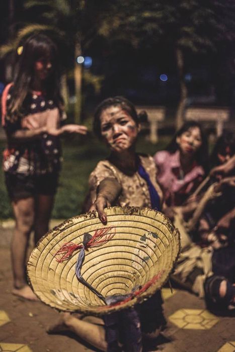 ảnh chế ăn xin vui nhộn