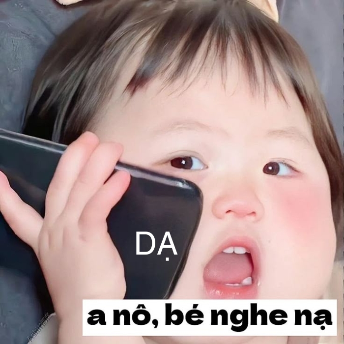 dạ meme hài hước