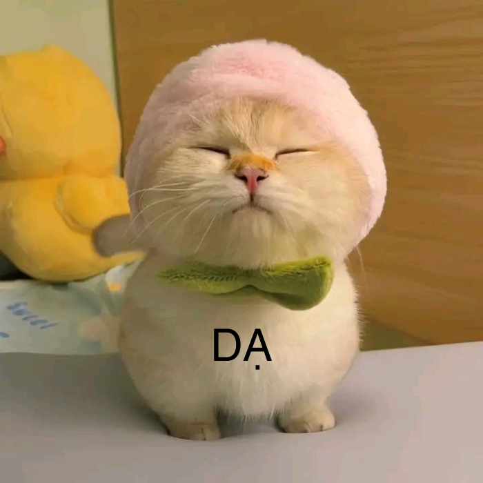 hình meme dạ siêu đáng yêu