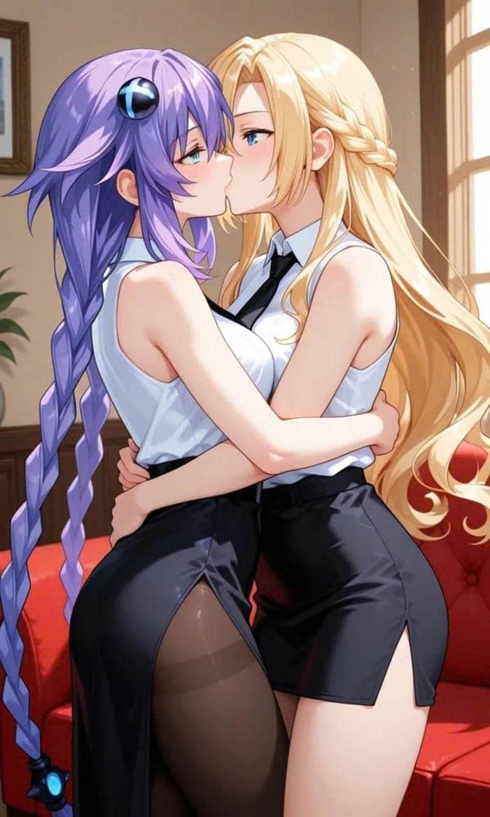 ảnh anime bách hợp cute