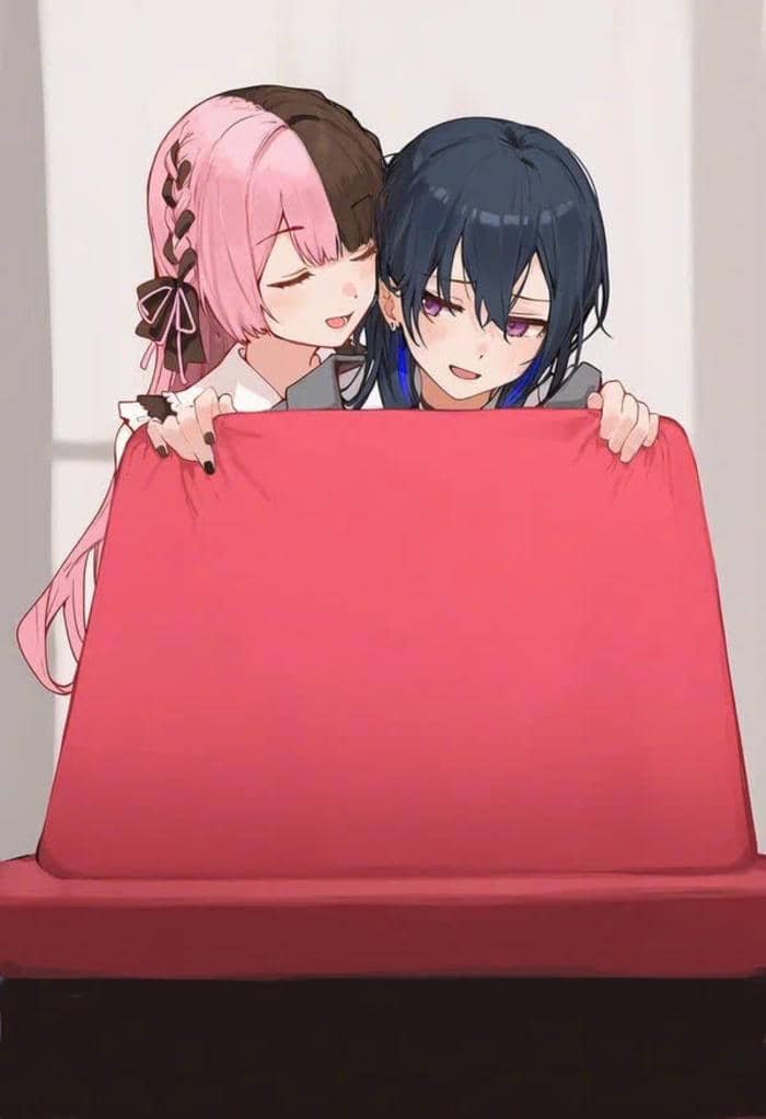 ảnh anime bách hợp ngắm sao