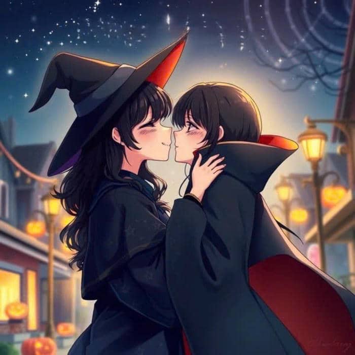 ảnh anime bách hợp nhẹ nhàng lãng mạn