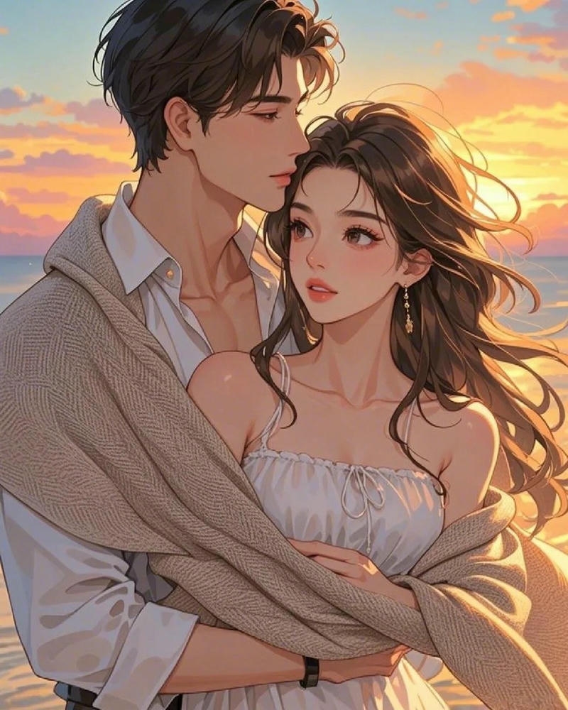 ảnh anime cặp đôi cực lãng mạn