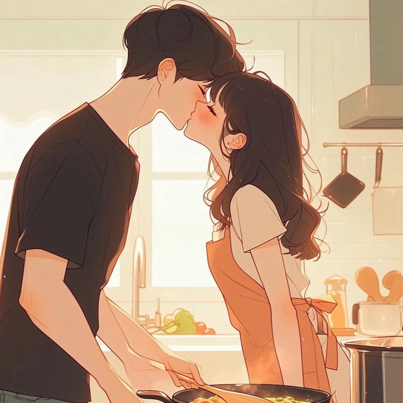 ảnh anime cặp đôi cực xinh