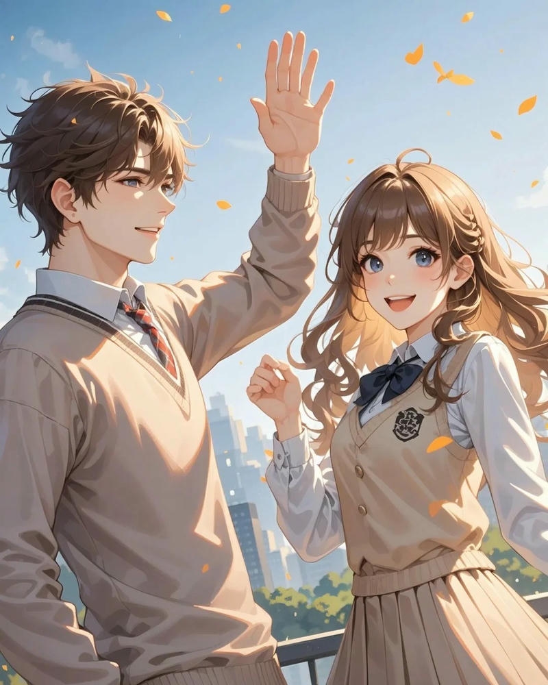 ảnh anime cặp đôi đáng yêu ngọt ngào