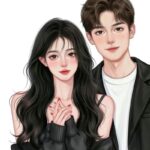 ảnh anime cặp đôi dễ thương chill