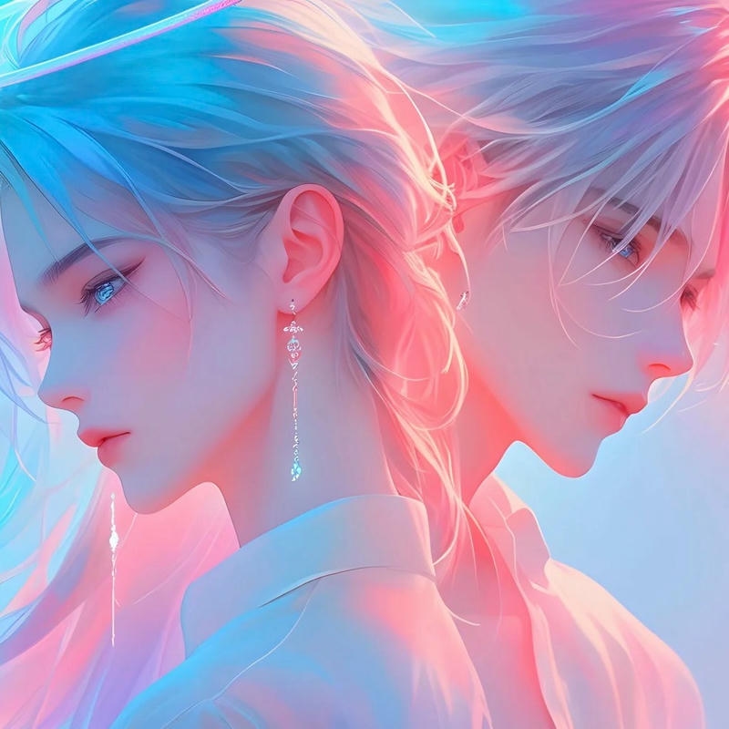 ảnh anime cặp đôi đơn giản