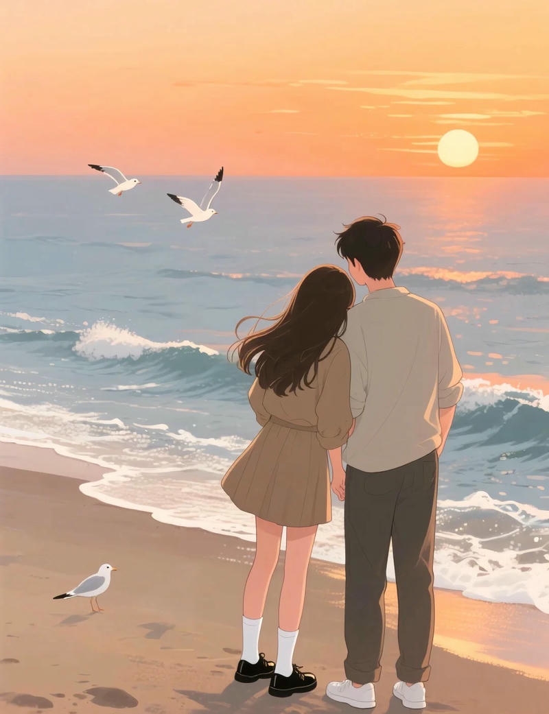 ảnh anime cặp đôi ngọt ngào