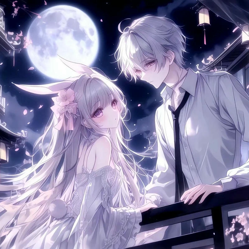 ảnh anime cặp đôi siêu cute