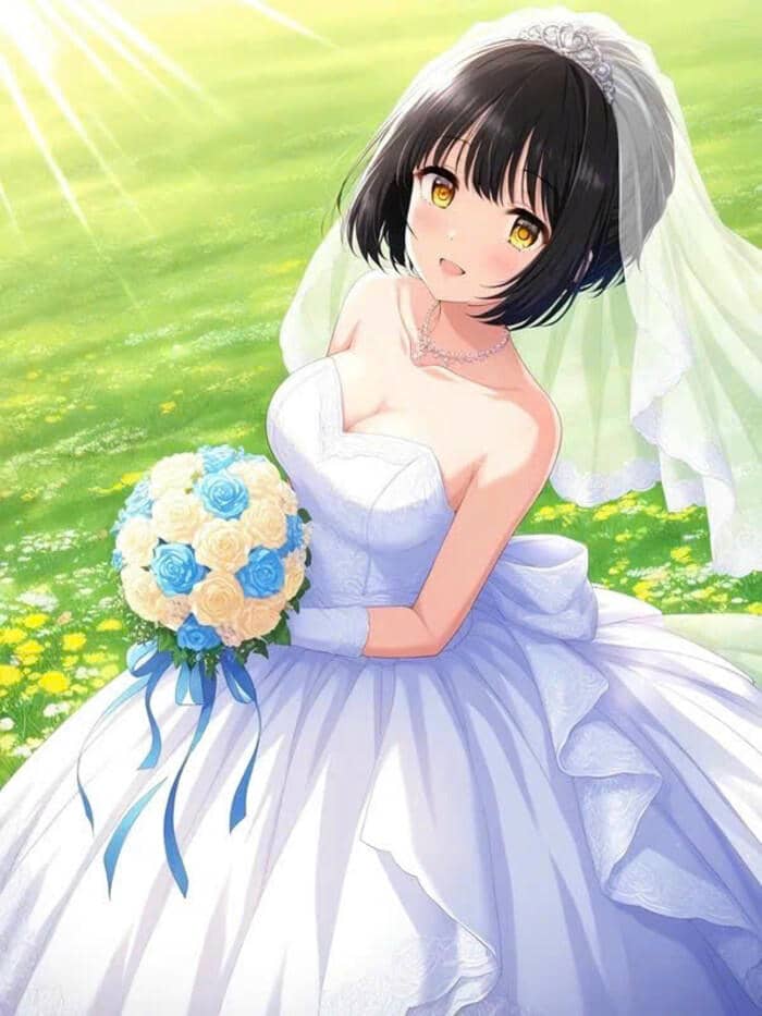 ảnh anime cưới đẹp