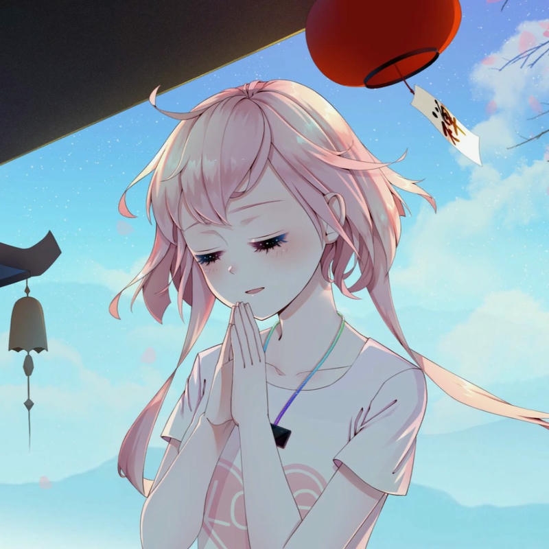 ảnh anime cute dễ thương xỉu lên xỉu xuống