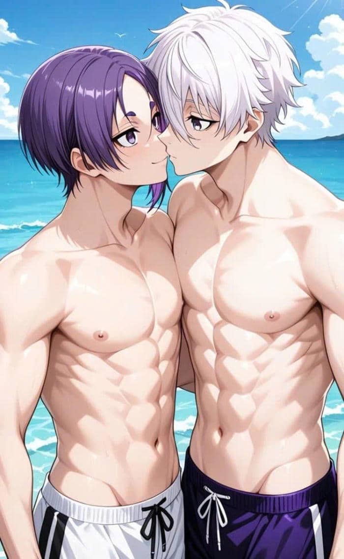 ảnh anime đam mỹ dễ thương đáng yêu