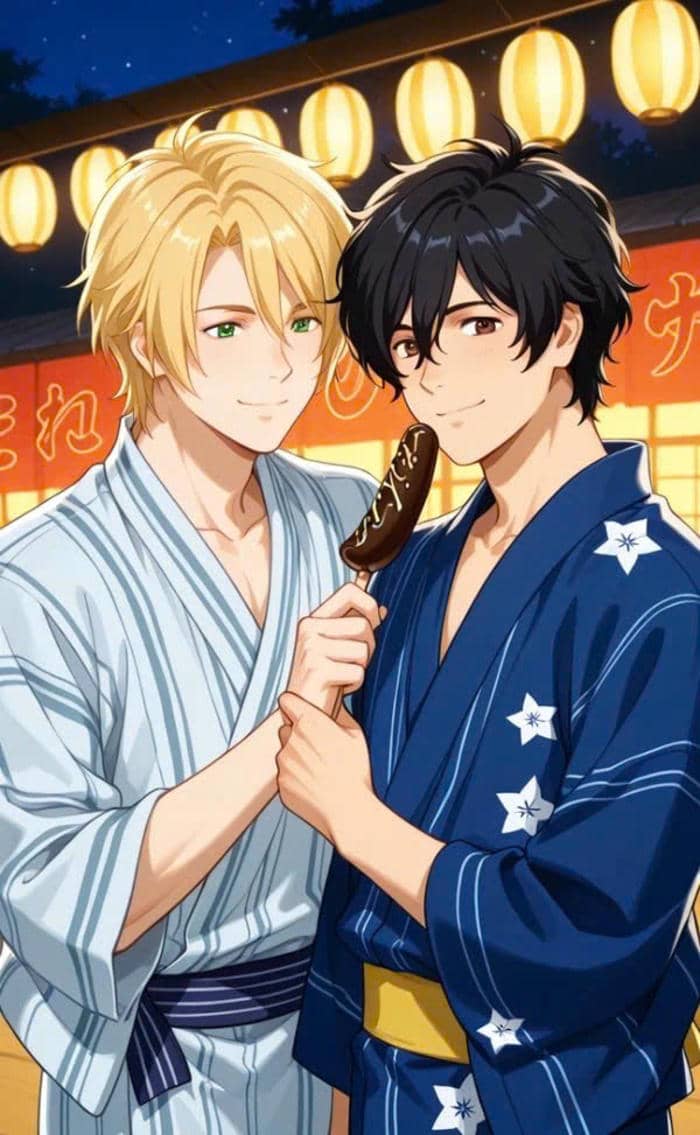 ảnh anime đam mỹ đẹp trai