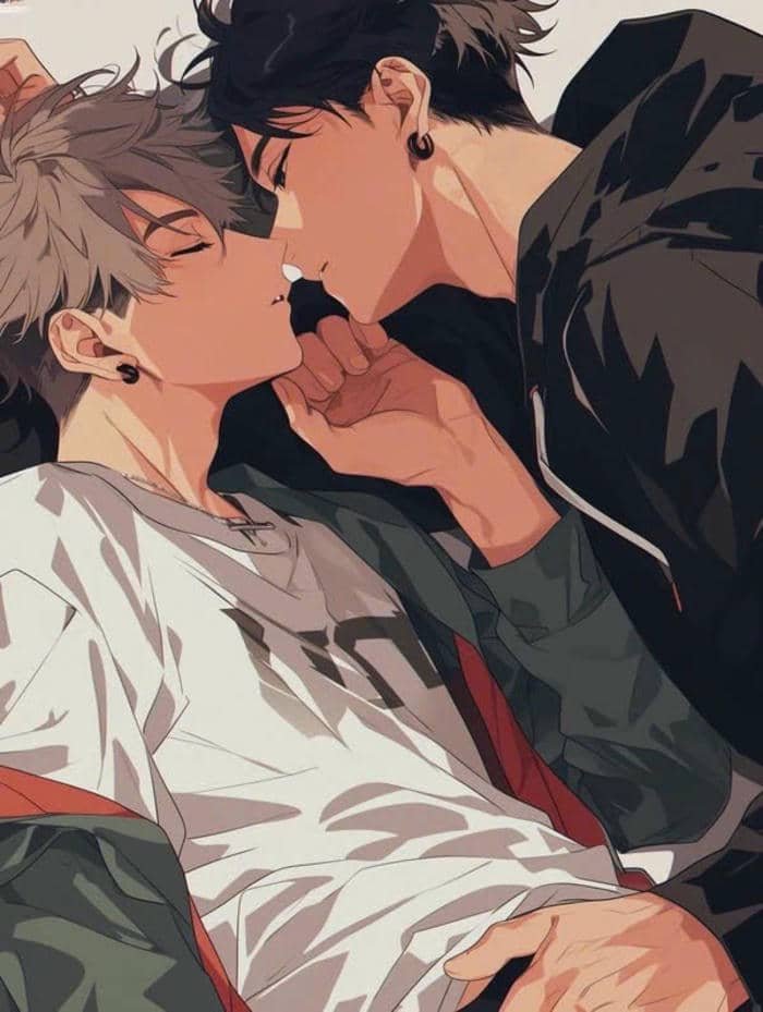 ảnh anime đam mỹ hạnh phúc