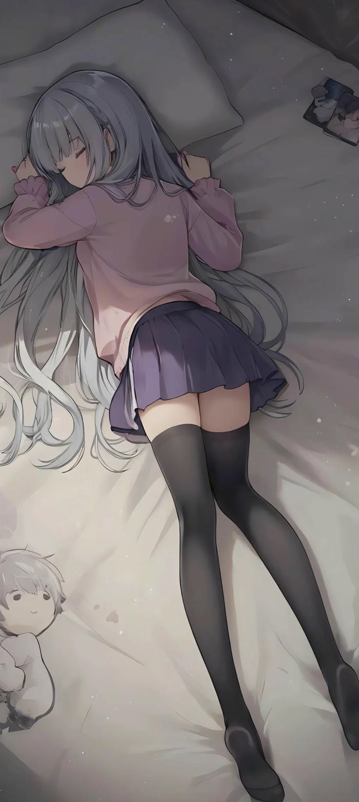 ảnh anime girl dịu dàng