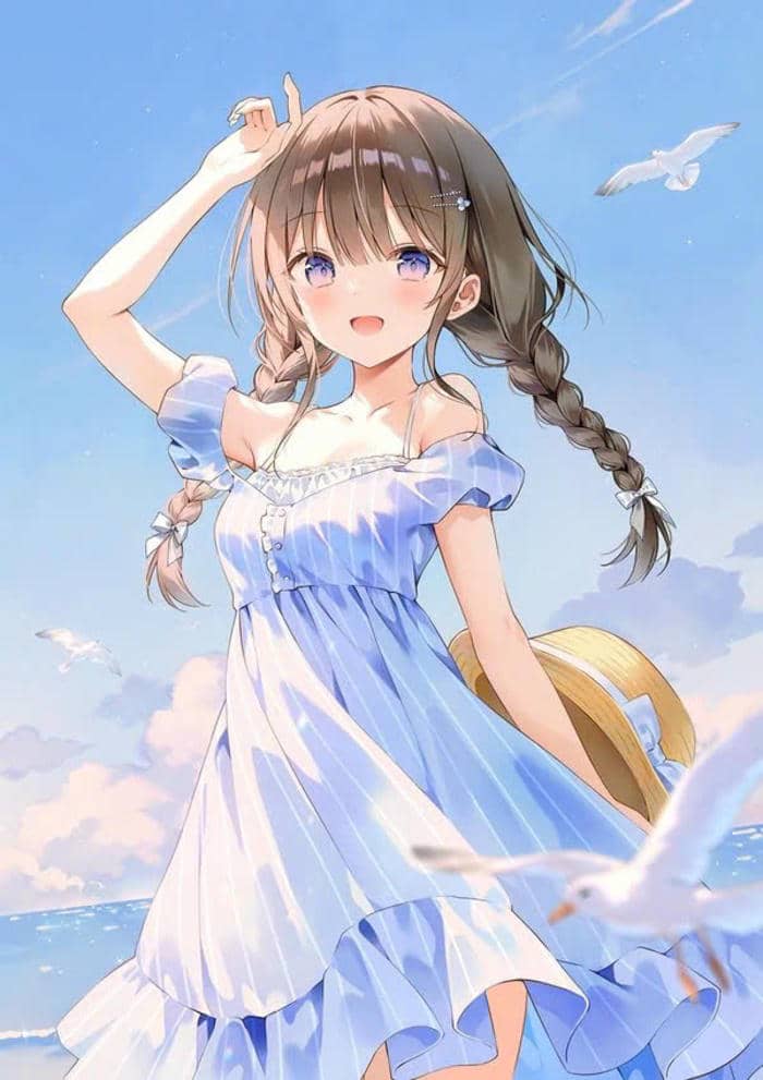 ảnh anime girl mlem