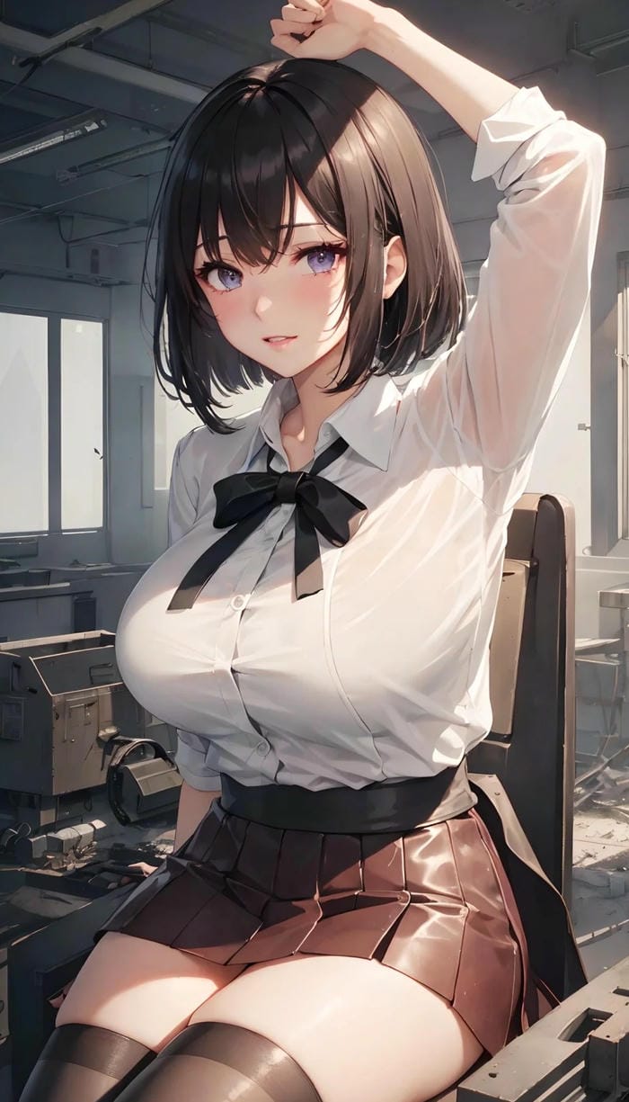 ảnh anime girl nghệ thuật