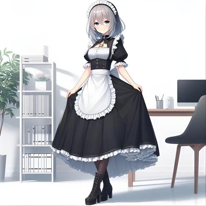 ảnh anime hầu gái phong cách Nhật