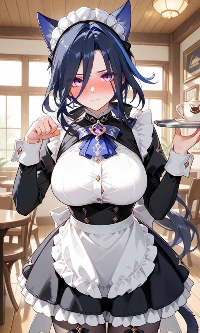 ảnh anime hầu gái