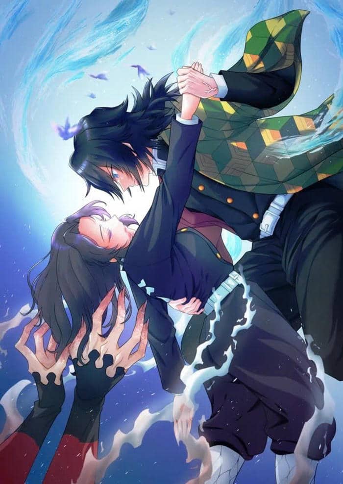 ảnh anime hôn nhau 2k