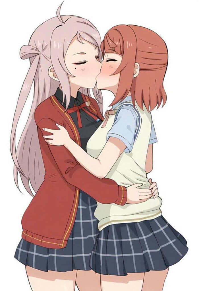 ảnh anime hôn nhau chất lượng cao