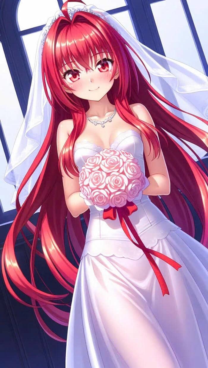 ảnh anime hôn nhau cưới