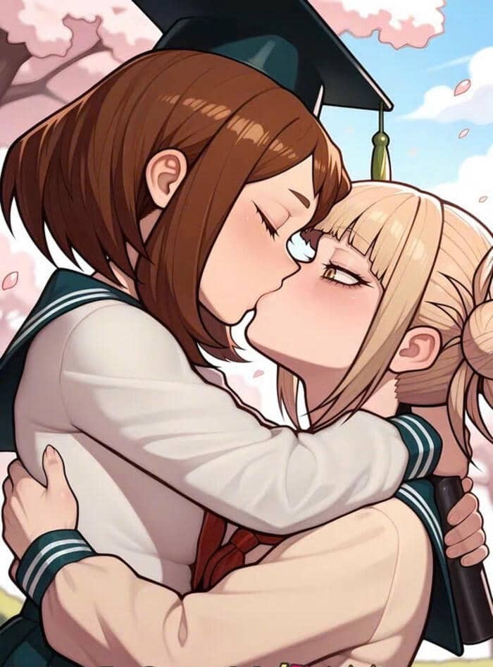 ảnh anime hôn nhau lãng mạn nhất