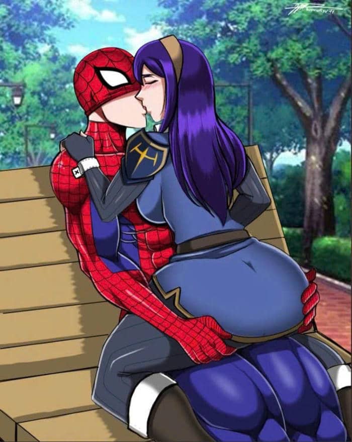 ảnh anime hôn nhau ngọt ngào