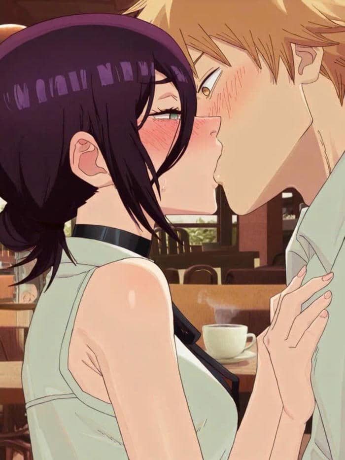 ảnh anime hôn nhau