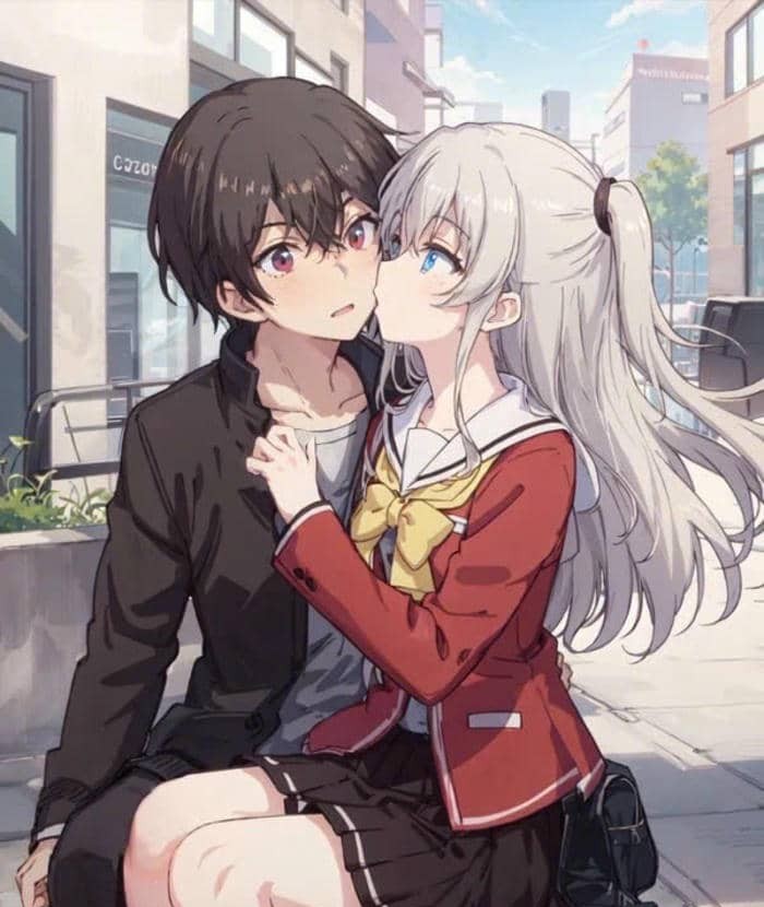 ảnh anime lãng mạn