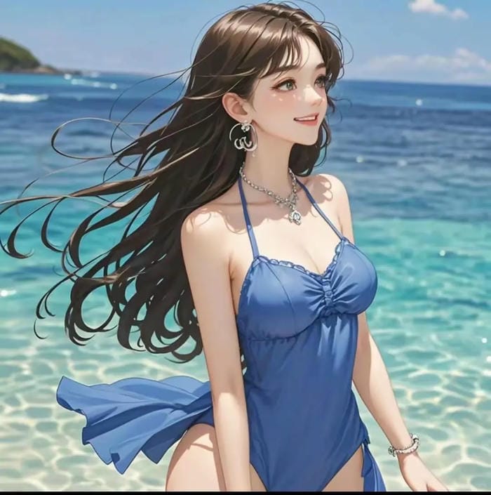 ảnh anime mặc bikini 4k