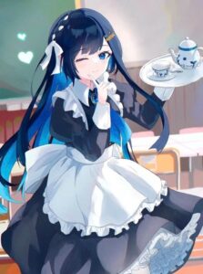 ảnh anime maid cute