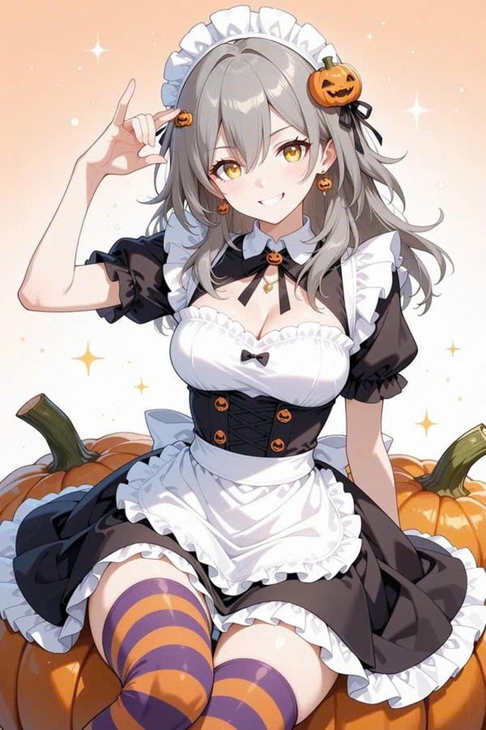 ảnh anime maid dễ thương