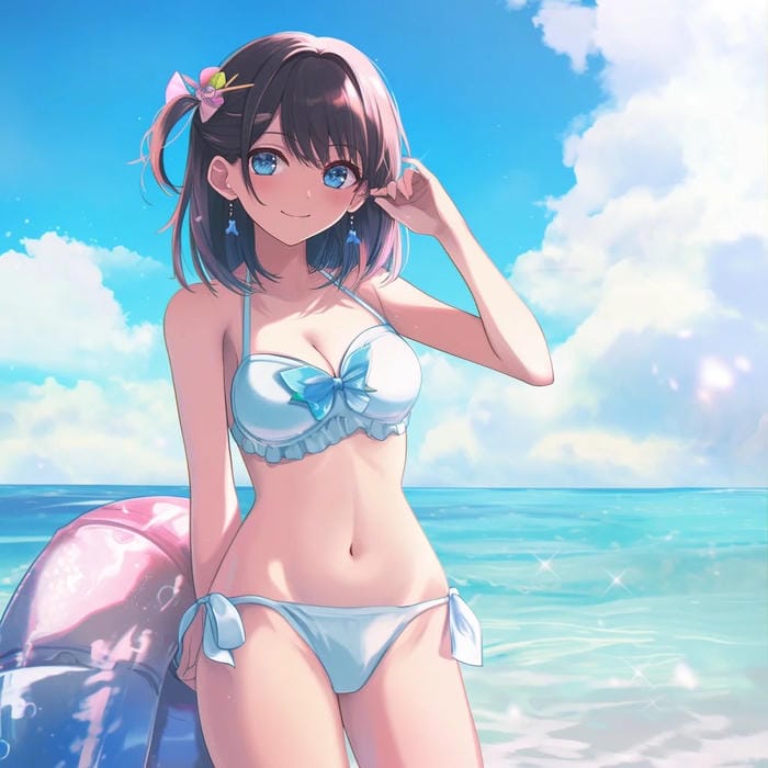 ảnh anime mùa hè đẹp xuất sắc