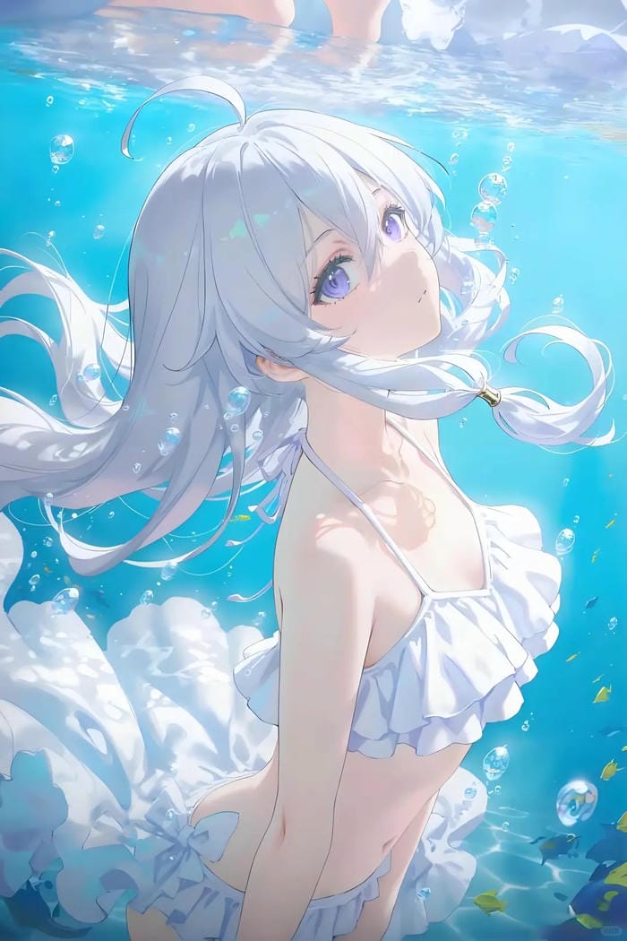 ảnh anime mùa hè tươi sáng