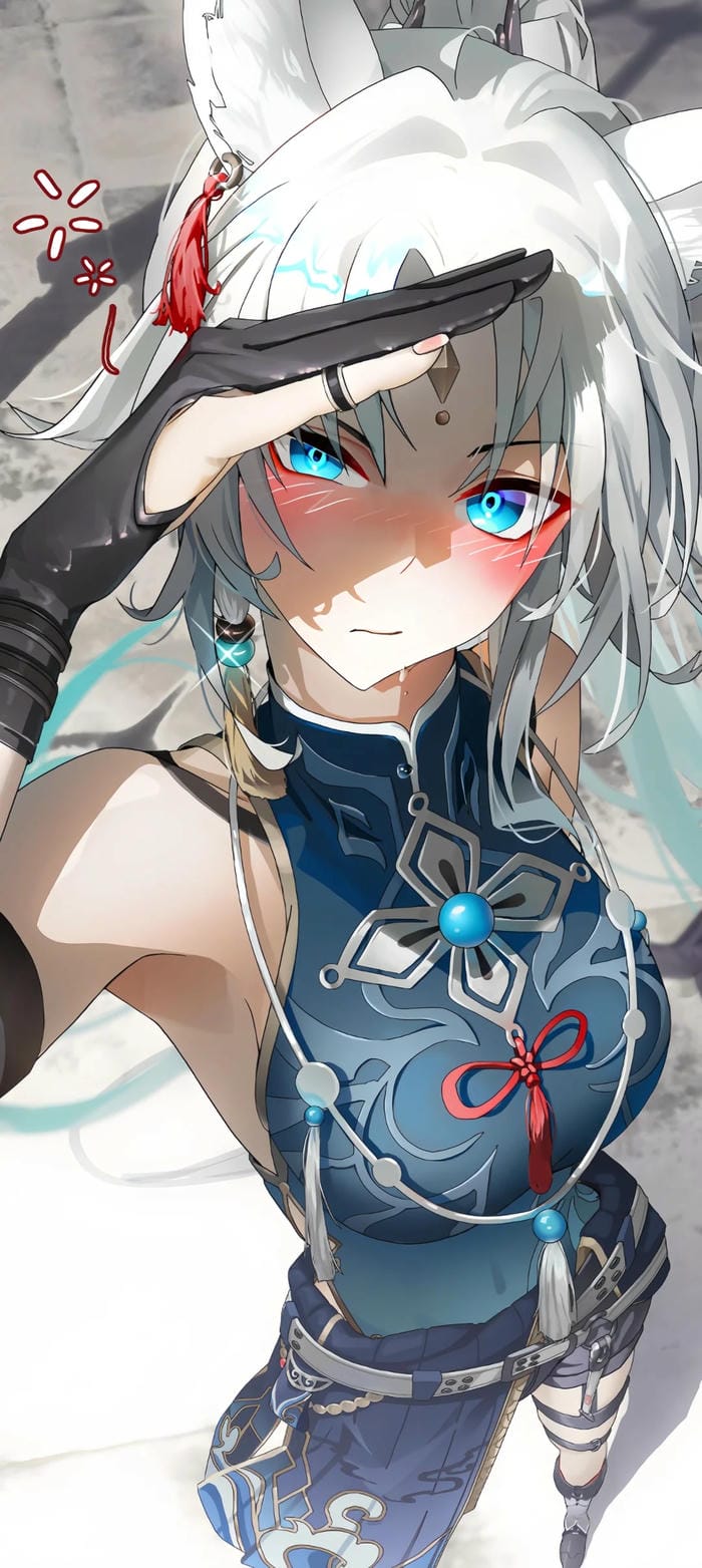 ảnh anime nữ ánh sáng