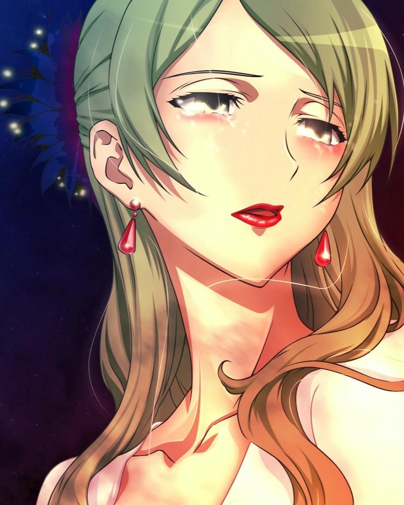 ảnh anime nữ cute ánh sáng mềm