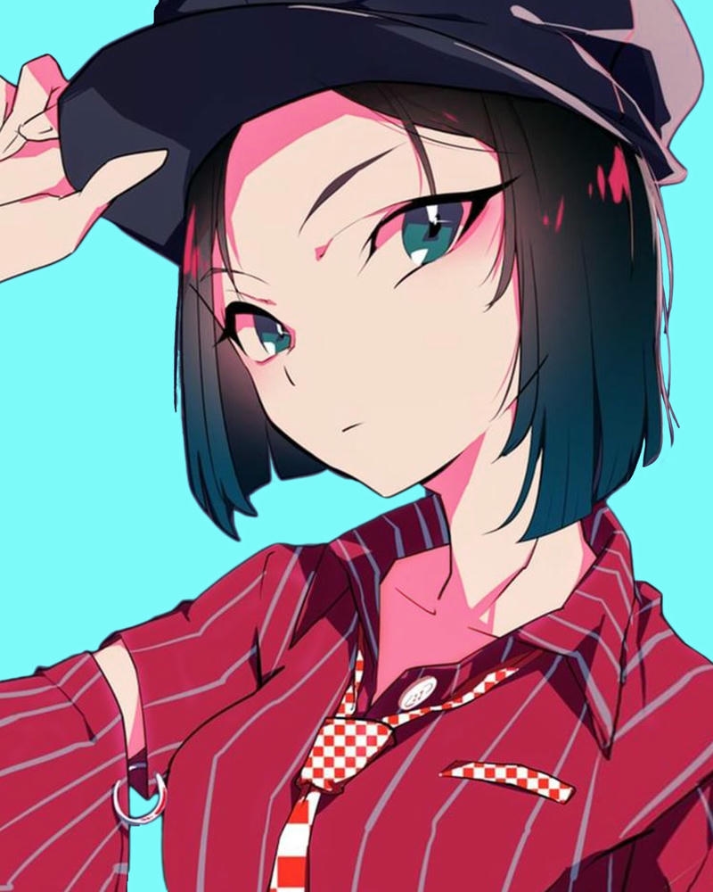 ảnh anime nữ cute cute rạng rỡ