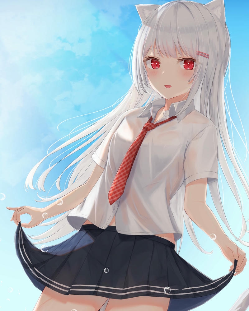 ảnh anime nữ lung linh huyền ảo