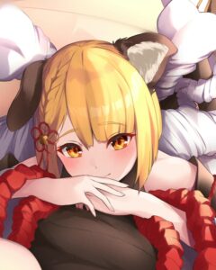 ảnh anime nữ rực rỡ ánh sáng