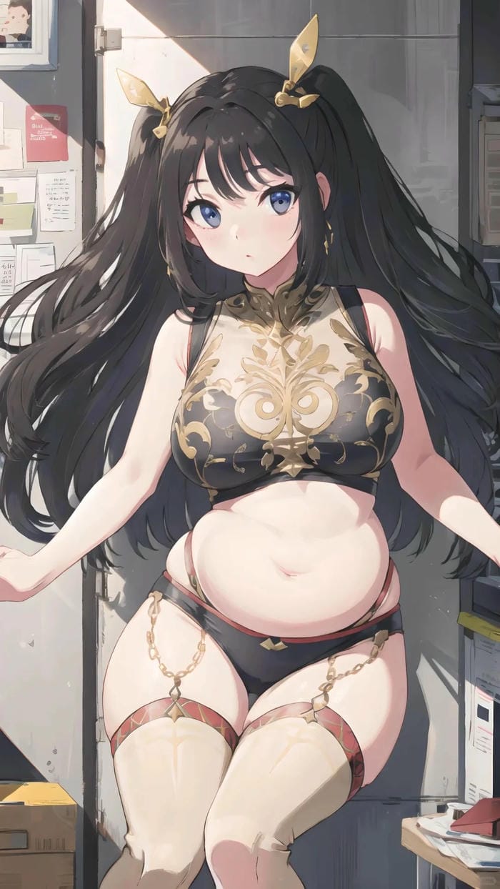 ảnh anime to tròn chibi đáng yêu nhất