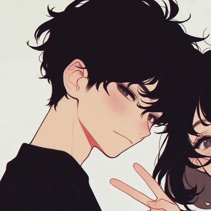 ảnh avatar đôi anime lãng mạn
