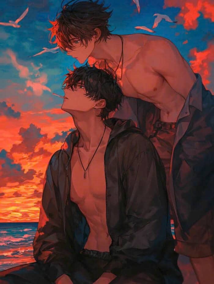 ảnh cặp đôi nam anime