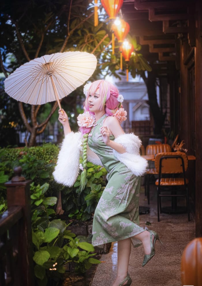ảnh cosplay Luyến Trụ phong cách anime
