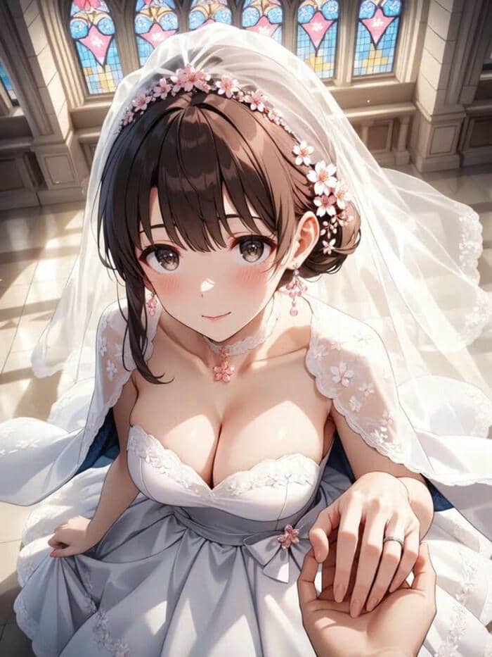 ảnh cưới anime đẹp nhất