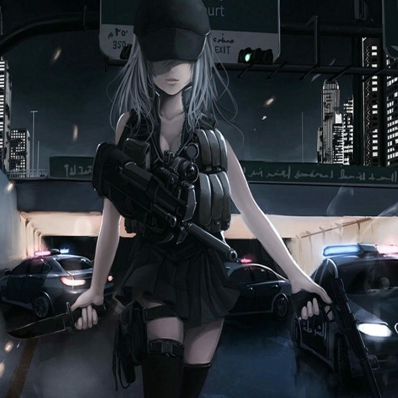 ảnh đẹp anime nữ ngầu cá tính