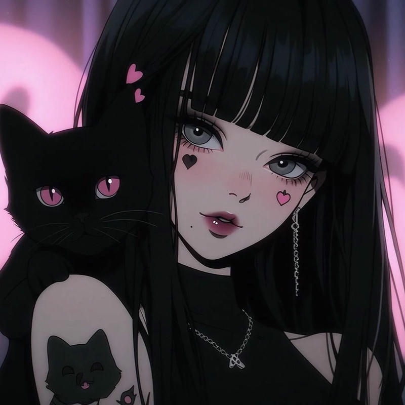 ảnh đẹp sống động hình ảnh anime nữ ngầu